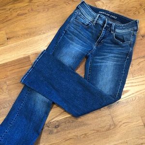 American Eagle Mud Wash Women’s “Kick Boot” Jeans